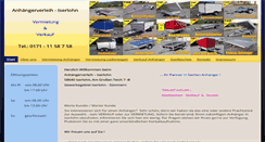Desktop Screenshot of anhaengerverleih-iserlohn.de